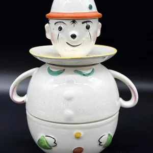 Vintage Ceramic Clown Children’s Stacking