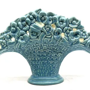 Vintage Royal Haeger Flower Basket Planter Vase
