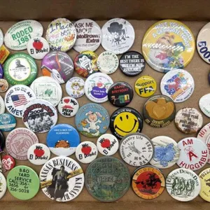 Vintage Buttons : Wichita River Festival, Kansas