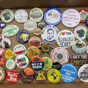 Vintage Buttons : Wichita River Festival, Kansas