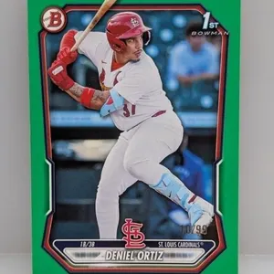 2026 Bowman Deniel Ortiz 1st Green /99