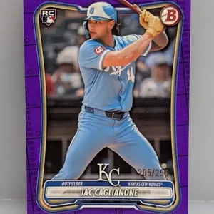 2026 Bowman Jac Caglianone RC Purple Pattern /250