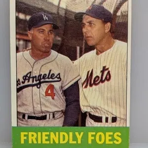 1963 Topps #68 -Duke Snider Friendly Foes HOF C