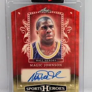 1/1 2025 Leaf Sports Heroes Magic Johnson Auto