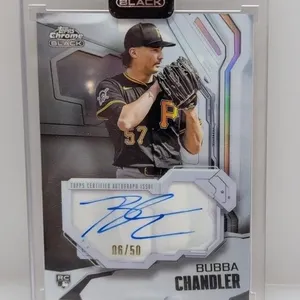 /50 2026 Topps Chrome Black Bubba Chandler RC Auto