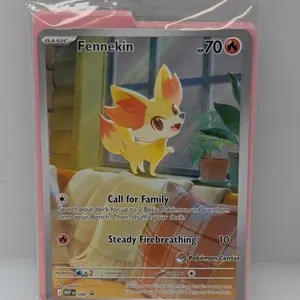 Pok�mon 2026 Pokemon Center Stamp Fennekin Promo