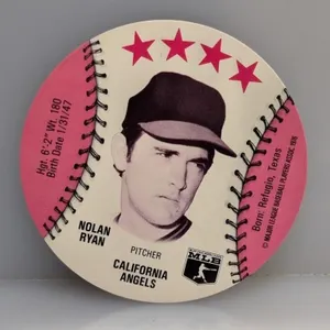 1976 Islay's Ice Cream Nolan Ryan Disc