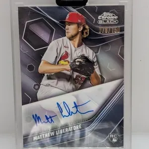 2013 Topps Black Ch Liberatore Auto/150 Sealed