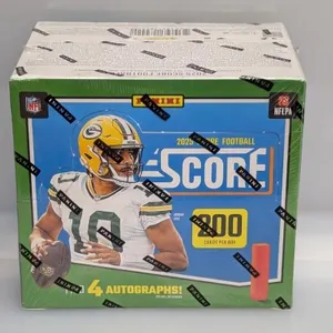 2025 Score Football Sealed Hobby Box 4 Autos!