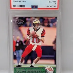 2000 Tom Brady Pacific RC #403 PSA 6