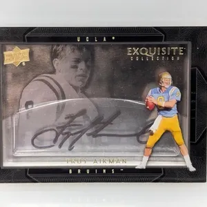 2011 Troy Aikman UD Exquisite Coll Dimensions Auto
