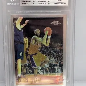 1996-97 Topps Chrome Kobe Bryant #138 BGS 9