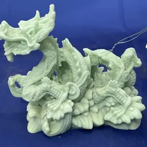 Green Poly Chinese Dragon
