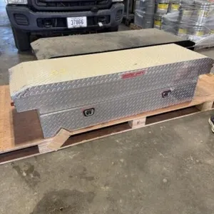 TRUCK TOOL BOX / POLISHED ALUMINUM/ WEATHER