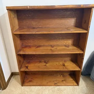 Rustic bookcase