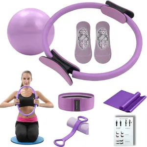 New NEW Pilates Ring Circle Set - Fit Home...