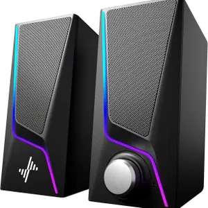 NEW $50 PC Speakers with 6 Colorful LED Modes