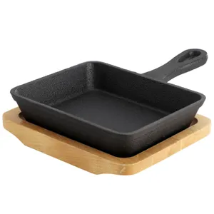 Megachef Mini Cast Iron Fry Pan 5 Inch