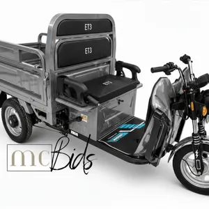 Unused Grey 3-Wheel Electric Tricycle Model ET13