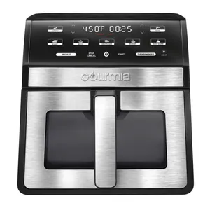 Gourmia: 8-Quart Digital Air Fryer with Window & Light- New