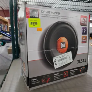 Dual DLS12 12" Subwoofer, 875 Watts