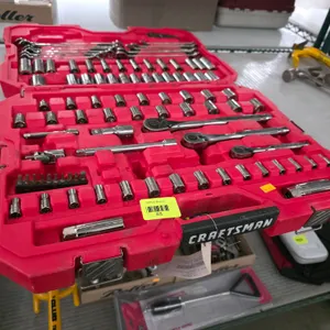 Craftsman 121-Piece Gunmetal Chrome Mechanics Tool Set (Incomplete)