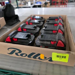 (8) Milwaukee M18 Red Lithium CP1.5, CP2.0 Battery Packs