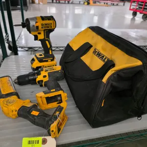 DeWalt DCF887 Impact Driver, DCD780 Drill Driver, DCL050 Worklight, 20V Max, With Bag
