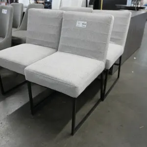 (4) Fabric Upholstered Dining Side Chairs