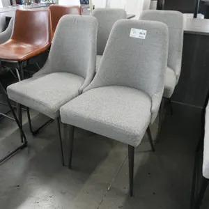 (4) Coaster 190442  Fabric Upholstered Dining Side Chairs