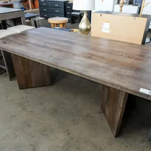 Wood Rectangular Dining Table, 80" x 40"
