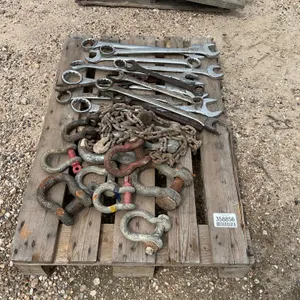 VARIETY OF SHACKLES & WRENCHES