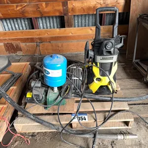 Pallet Lot; Karcher Pressure Washer, Pressure Pump