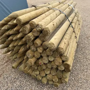 7' x 3-4" Pressure Treated Posts-qty 115
