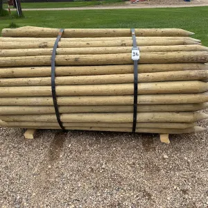 7' x 3-4" Pressure Treated Posts-qty 115