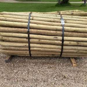 7' x 3-4" Pressure Treated Posts-qty 115