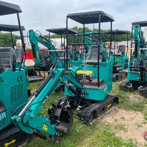 Mini H15R Excavator - Green