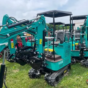 Mini H15R Excavator - Green