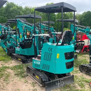 Mini H15R Excavator - Green