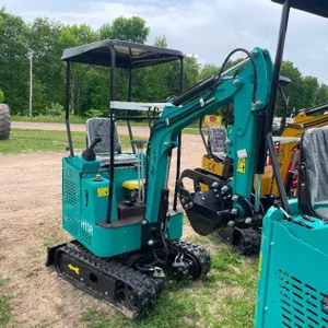Mini H15R Excavator - Green