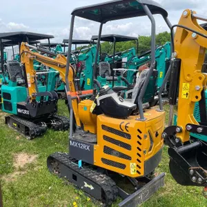 Mini MX12RX Excavator - Yellow/Orange
