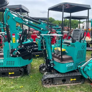 Mini H15R Excavator - Green