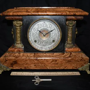 Seth Thomas Plastic Case Mantle Clock