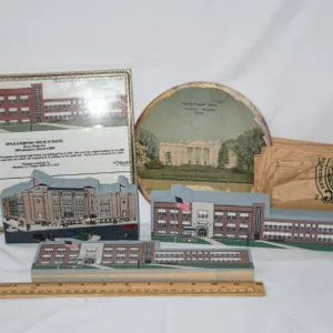 Hometown Collectibles, 2 McLeansboro High School Plaques with Framed Order
