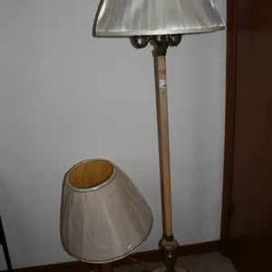 65 Inch Floor Lamp and a 30 Inch Table Lamp