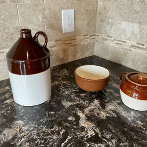 Whisky Jug and Bean Pot