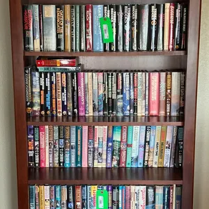 Two (2) Wood Bookcases