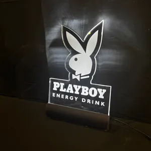 MODERN PLAYBOY ENERGY DRINK LED ACRYLIC LIGHT-UP SIGN