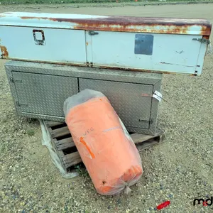 (2) Truck Toolboxes & Orange Tarp
 UNRESERVED