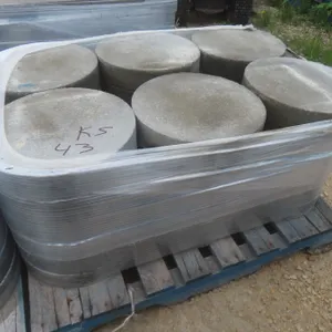 Round Foundation Stone, 3" Thick, 16" Diameter – Qty 30